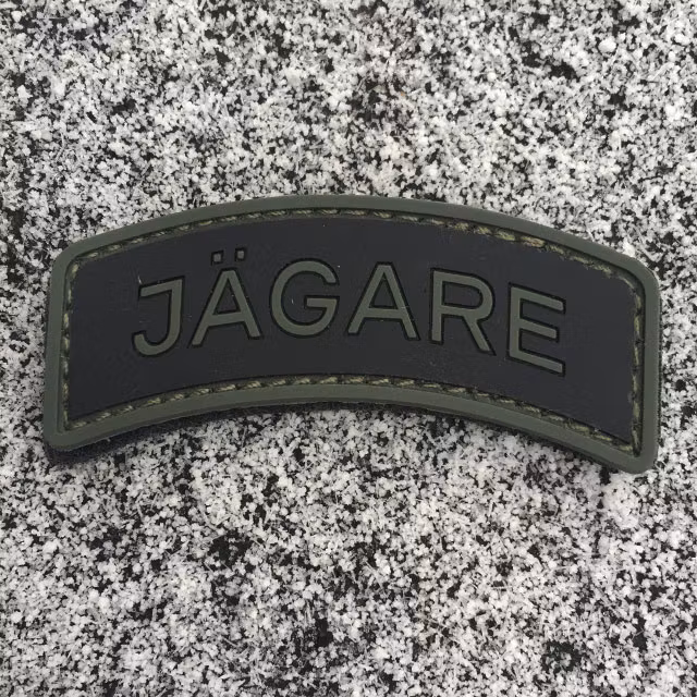 JÄGARE Green/Black/Green PVC Patch.