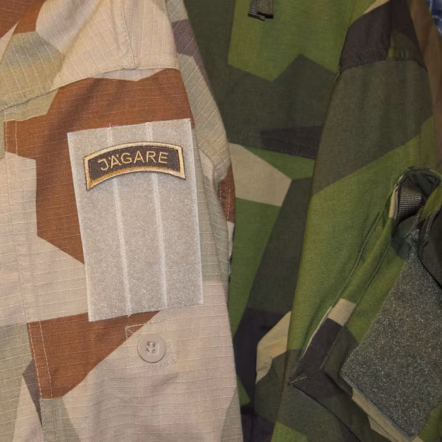 JÄGARE Sand/Brown/Sand Desert Tab Hook Patch.