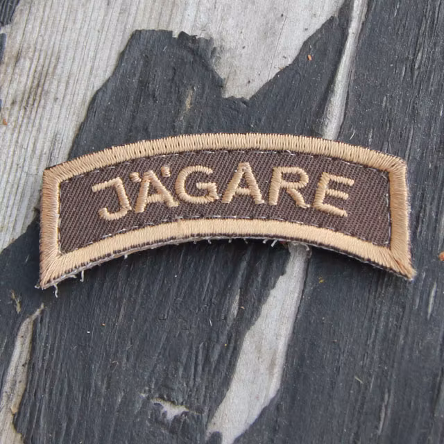 JÄGARE Sand/Brown/Sand Desert Tab Hook Patch.