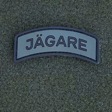 JÄGARE Hook PVC Patch Black / Green