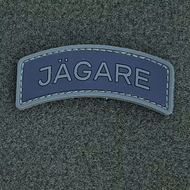 JÄGARE Hook PVC Patch Green/Black