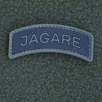 JÄGARE Hook PVC Patch Green/Black