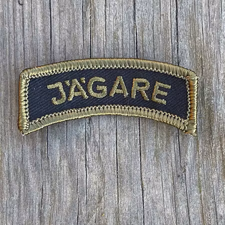 JÄGARE Heritage Sew-On Patch Green / Black