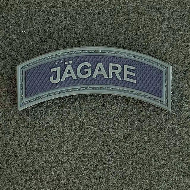 JÄGARE Hook PVC Patch Green/Black M15 on green loop