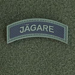 JÄGARE Hook PVC Patch Green/Black M15
