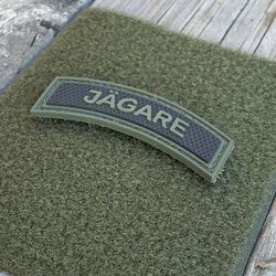 JÄGARE Hook PVC Patch Green/Black M15