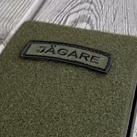 JÄGARE Hook Patch Black/Green