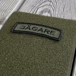 JÄGARE Hook Patch Black/Green