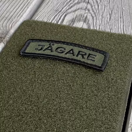 JÄGARE Hook Patch Black / Green