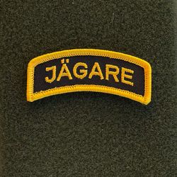 JÄGARE Hook Patch Orange/Black