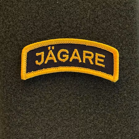 JÄGARE Hook Patch Orange / Black