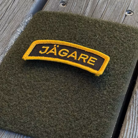 JÄGARE Hook Patch Orange / Black