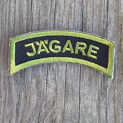JÄGARE Sew On Patch Jungle Green
