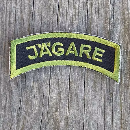 JÄGARE Sew-On Patch Bright Green
