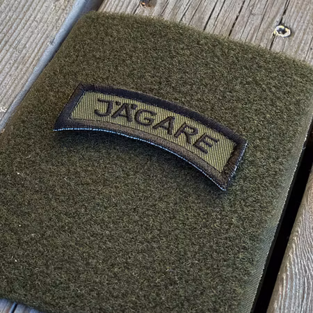 JÄGARE K3 Heritage Hook Patch Black / Green