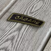 JÄGARE Sew On Patch Green/Black