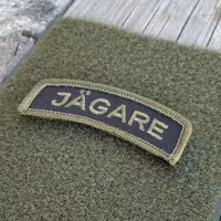 JÄGARE Hook Patch Green/Black