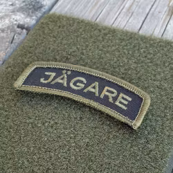 JÄGARE Hook Patch Green/Black