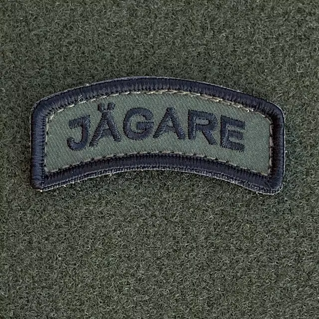 JÄGARE Hook Patch Black/Green/Black - M19