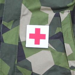 Medic Red Cross PVC Hook Patch