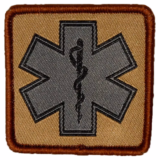 MEDIC Desert Star Hook Patch.