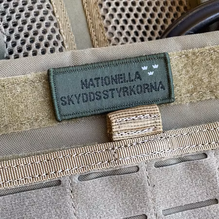 Nationella Skyddsstyrkorna Kardborremärke