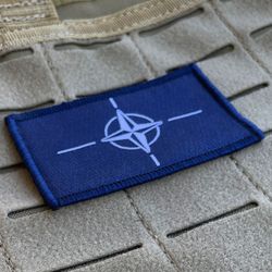 NATO Flag Hook Patch