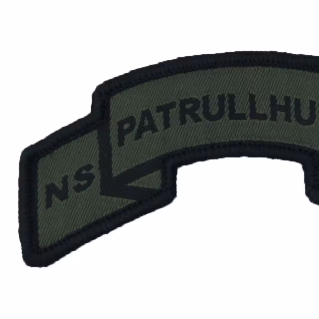 Patrullhund Hook Scroll Patch.