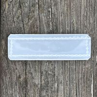 Reflective Hook Patch Silver