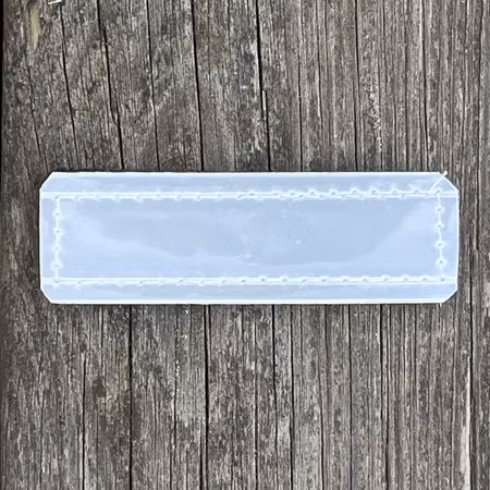 Reflective Hook Patch Silver