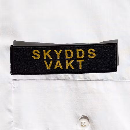 Skyddsvakt Bröstmärke