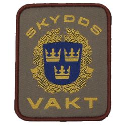 Skyddsvakt Tygmärke Kardborre Öken