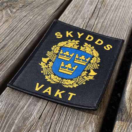 Skyddsvakt Tygmärke Kardborre