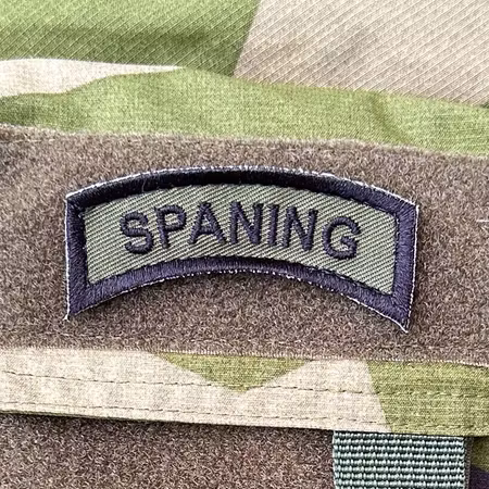 SPANING Tab Hook Patch Black/Green