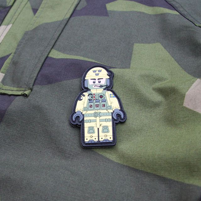 SWE SOG PVC Figur Patch