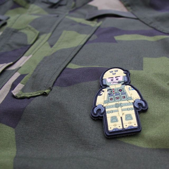 SWE SOG PVC Figur Patch