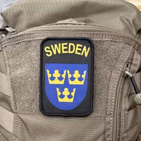 Sweden Hook Patch Black
