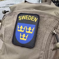 Sweden Hook Patch Black