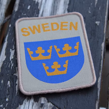 Sweden Hook Patch - Khaki