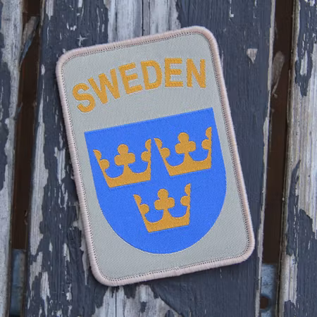 Sweden Hook Patch - Khaki