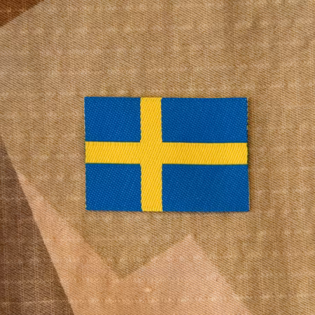 Sweden Flag Sew-On Arm Patch