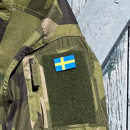 Sweden Flag Hook Patch Arm