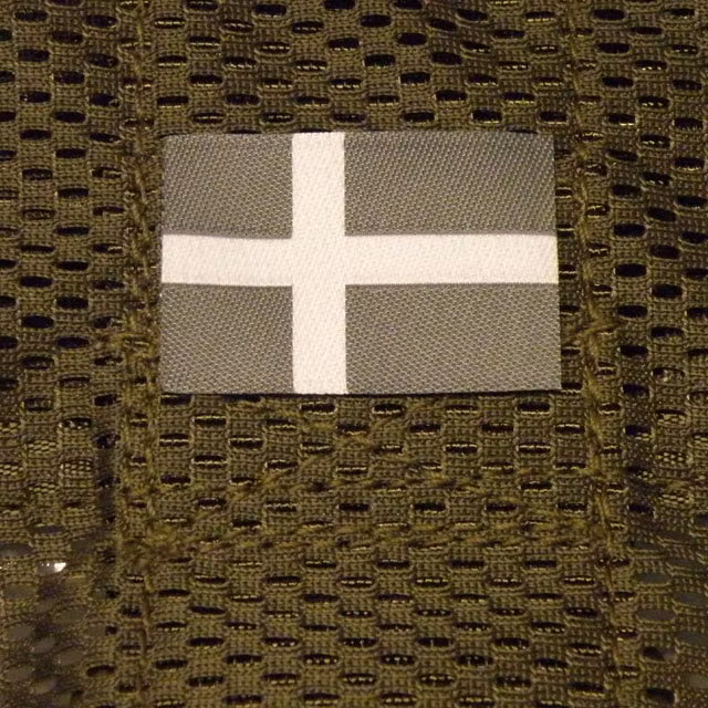 Sweden Flag Subdued Winter.