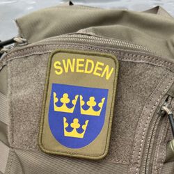 Sweden Hook Patch Green