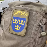 Sweden Hook Patch Green