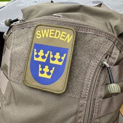 Sweden Hook Patch Green