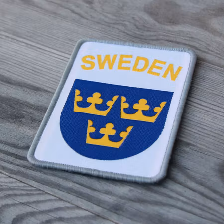 Sweden Hook Patch - White