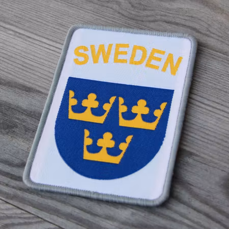 Sweden Hook Patch - White