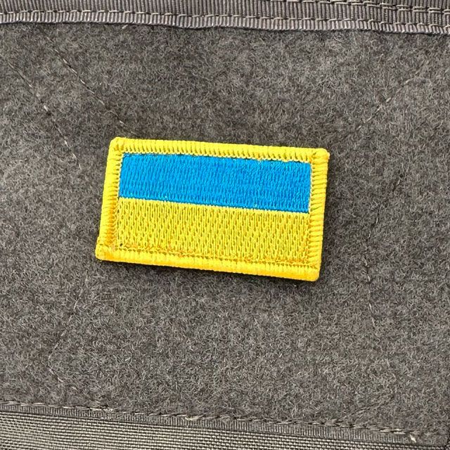 Ukraine Hook Flag Patch from Tac-Up Gear