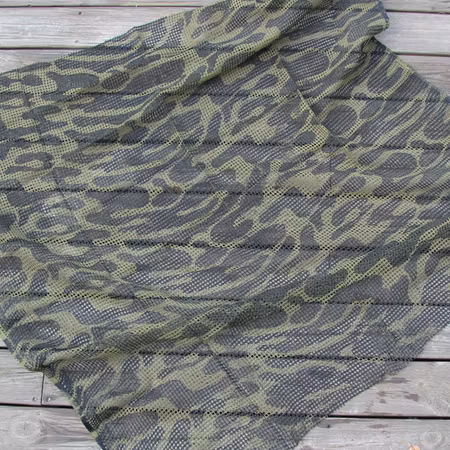 Scrim Net Scarf Black/OD Camo